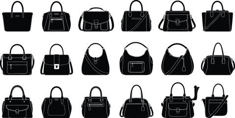 Vector illustration set of gray wood log slices with detailed tree rings, illustrating lumber, forestry, natural texture, growth patterns, and aging concepts.