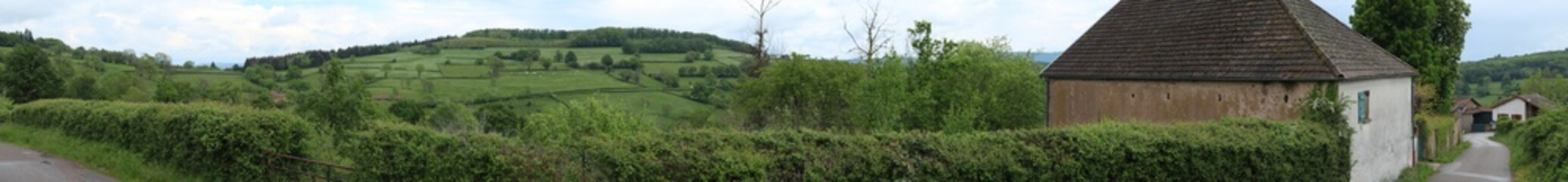 Countryside view - Bergeserrin - Sa&ocirc;ne-et-Loire - Bourgogne-Franche-Comt&eacute; - France