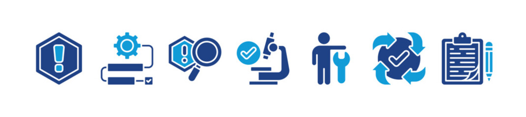 Incident management banner web icon vector illustration concept for business process management with incident, process, detection, analysis, initial support, recovery and reporting icons.

