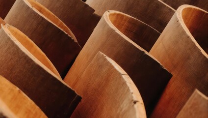 Terracotta Pipes - A Study in Repetition and Texture.