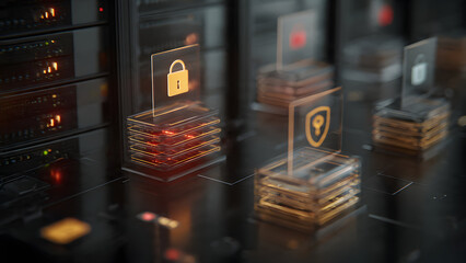 PACS dashboard showing real-time data transfer speed and encryption status
