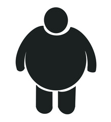 Fat man icon