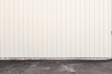 street wall background ,Industrial background, empty grunge urban street with warehouse brick wall
