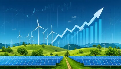 Renewable energy sources contributing to economic growth and a sustainable future