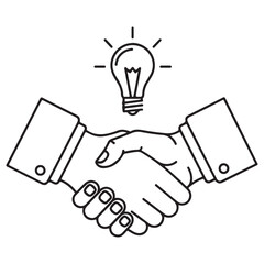 business people shaking hands