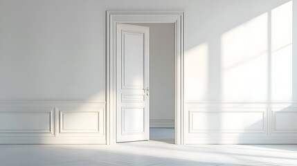 Fototapeta premium empty room with a window