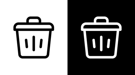 Delete With Icon Set Design