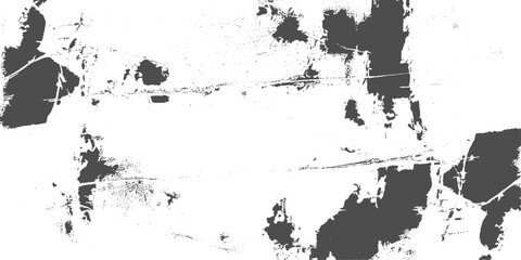 Distressed overlay texture for your design, scratched grunge urban background texture, Cracked and scratched grunge black white texture. Old distressed photo background with scratches dust film grain.
