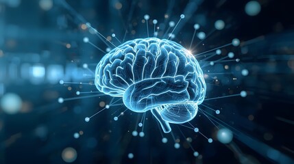 Artificial Intelligence Brain with Digital Network Connections