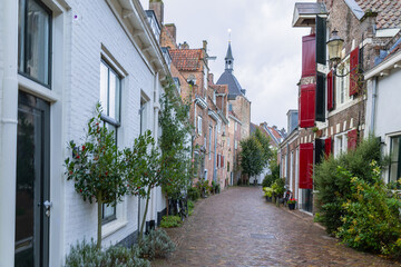 Old buildings in the centre of Amersfoort The Netherlands