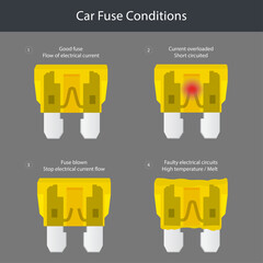 Conditions and Failure States of a Car Fuse