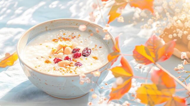 Traditional Chinese festival cuisine Laba porridge