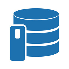 Database storage icon representing data management