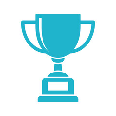 Trophy icon representing achievement and success