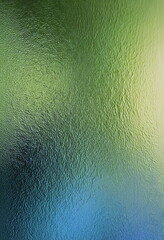 Abstract gradient glass texture background green blue yellow colors
