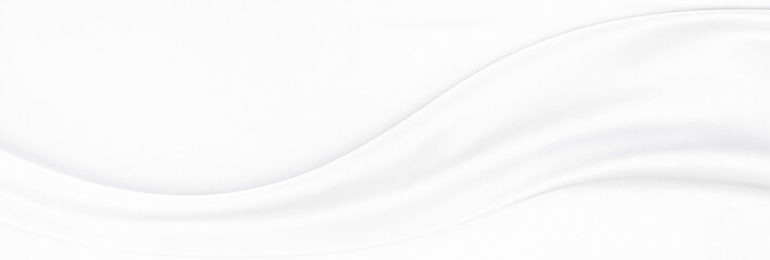 White gray satin texture that is white silver fabric silk panorama background with beautiful soft blur pattern natural.