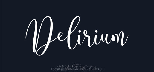  Elegant modern alphabet letters font logo. Typography luxury classic lettering serif italic fonts wedding vintage retro logos. vector illustration