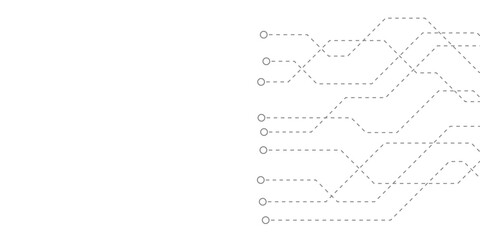 Abstract futuristic circuit board Illustration, Circuit board with various technology elements. Circuit board pattern for technology background. Vector illustration