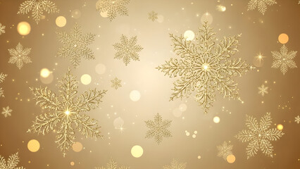 christmas background with snowflakes