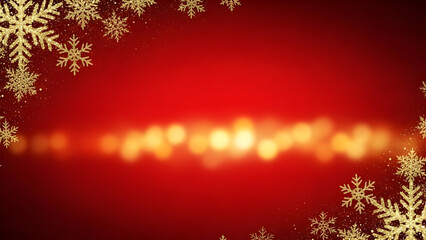 christmas background with snowflakes