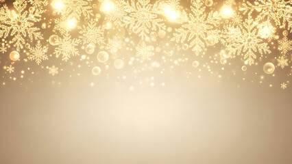 christmas background with snowflakes