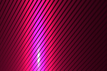 Abstract Black Diagonal Lines – Vivid Red to Pink Glow Background