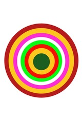 arch, arch design, abstract colorful background with circle, round arch vector 