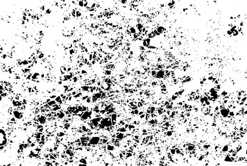 Abstract black background with white digital noise texture overlay