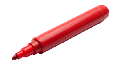 red felt tip pen