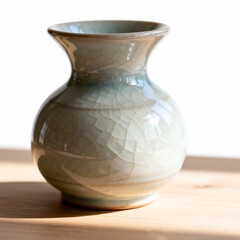 antique vase on a white background