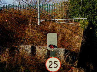 Electrified passenger suburban commuter railway ENGLAND UK