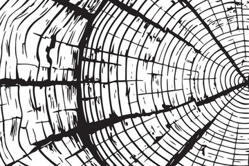 Obraz premium Wooden texture or background vector illustration