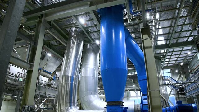 A plant for deep processing of corn grains.