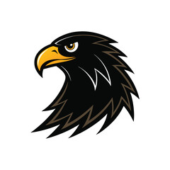eagle head vector illustration