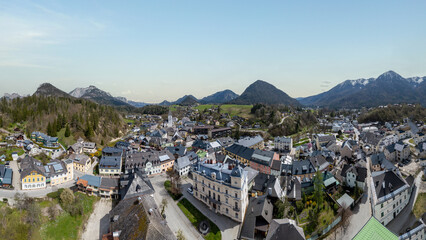 Bad Aussee in Salzkammergut, Austrian Alps