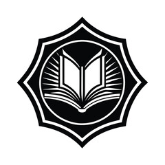 vector illustration of an old book