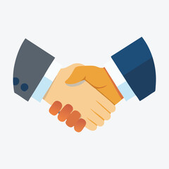 handshake between two businessmen