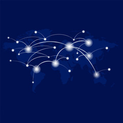 World map , isolated on white background for website layouts, background,education, precise. Travel worldwide, map silhouette backdrop, earth geography, political, reports.