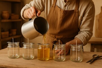 Artisan Pouring Wax for Handmade Scented Candles