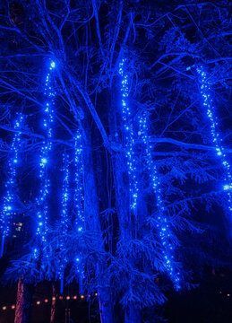 abstract christmas tree