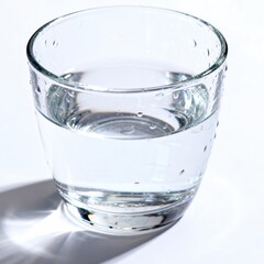 glass of water isolated