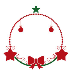 christmas decoration frame