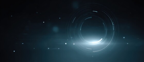 futuristic interface hud elements, sci fi design background