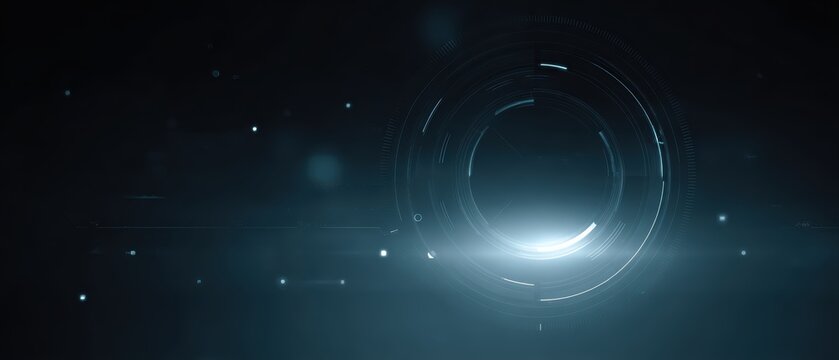 futuristic interface hud elements, sci fi design background - Powered by Adobe