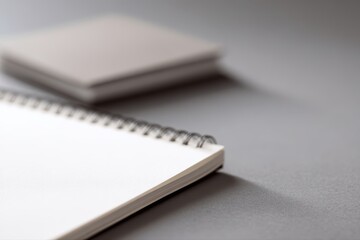 corporate new year planning concept, calendar page, notebook, clean desk, neutral color palette