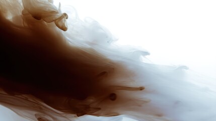 ink in water abstract motion, artistic flow