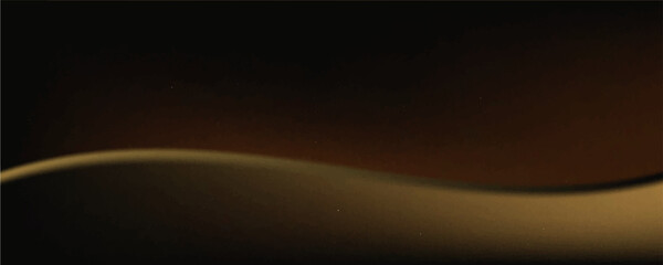 Abstract black luxury background with gold lines. Elegant wave modern wallpaper. Template banner background for sales, ads, events, awards, web, pages, and others