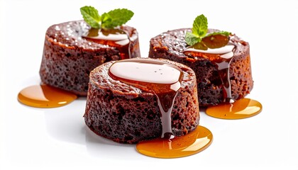 sticky toffee pudding cake with warm caramel sauce