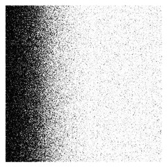 Abstract Black and White Grain Noise Gradient Texture Background