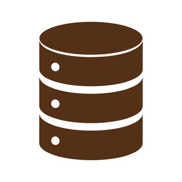 Database server icon representing data storage